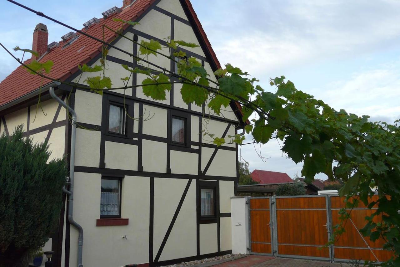 KLEIN - Ferienhaus Thüringen Erfurt Apfelstädt Drei Gleichen Exterior foto